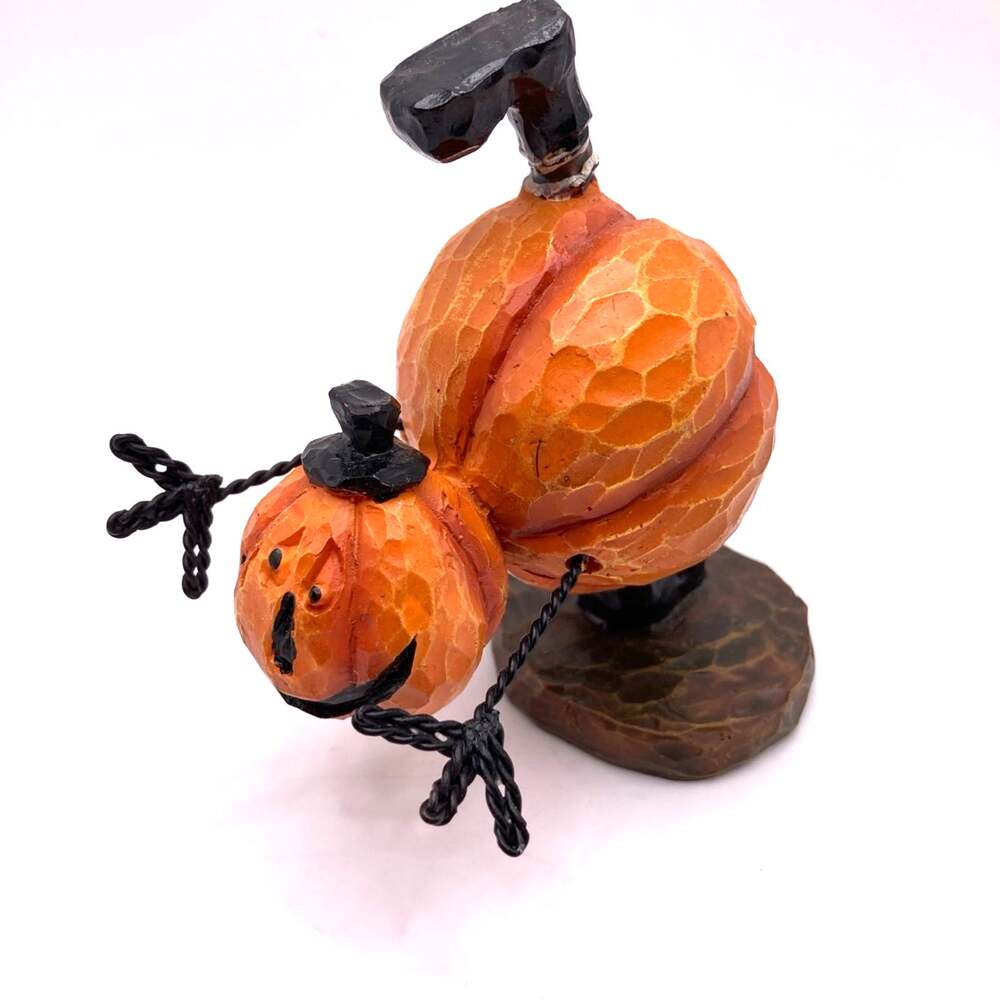 Transpac tii Collections Resin Halloween Pumpkin Dancing Figurine Decoration